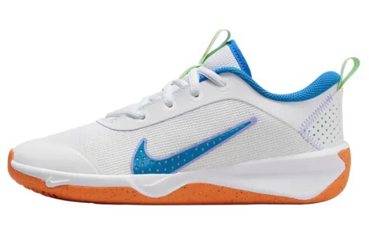 

Nike Кроссовки Omni Multi-Court GS 'White Photo Blue'