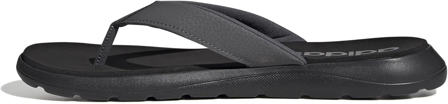 

Мужские шлепанцы для отдыха и спорта Adidas, черный/серый