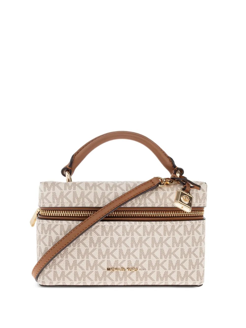 

Маленькая сумка через плечо Jana с монограммой Michael Michael Kors, нейтральный