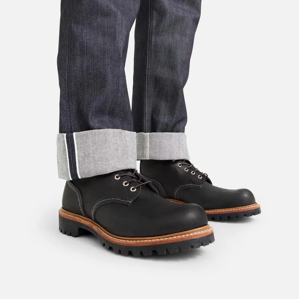 Мужские ботинки Logger 4501 из чёрной масляной кожи от Red Wing Shoes — фото 2