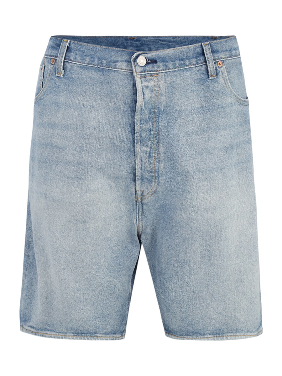 

Джинсы свободного кроя Levi's Big & Tall 501 Original Short, светло-синий