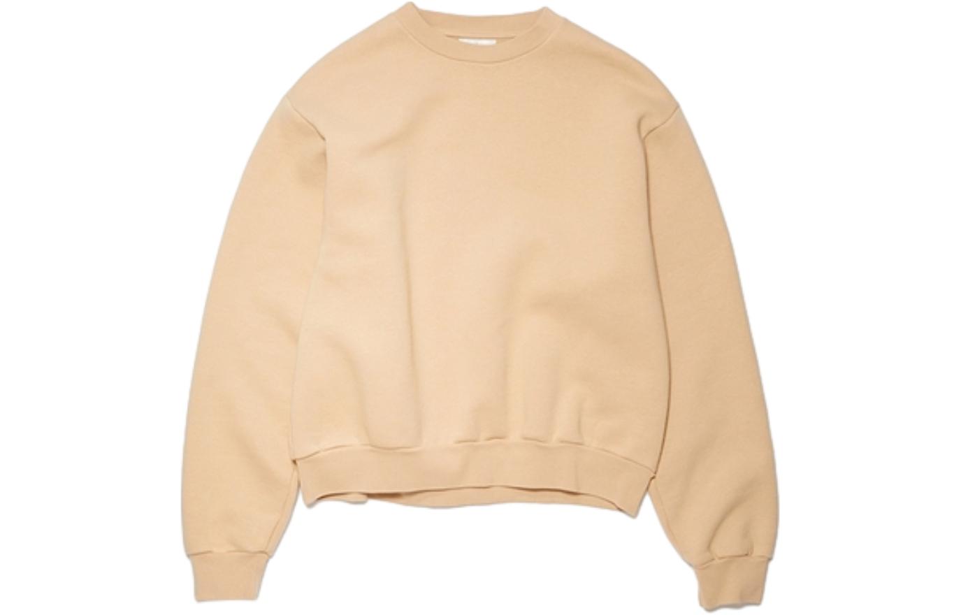 

Толстовка с круглым вырезом Acne Studios, Light Camel