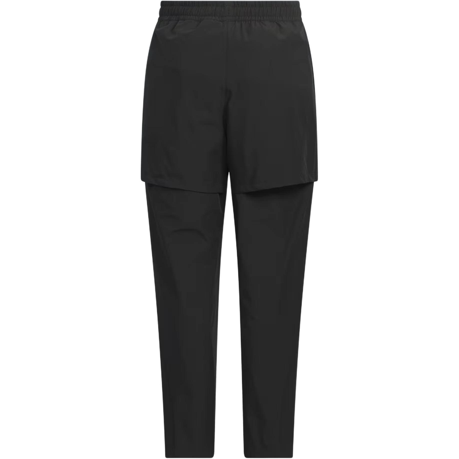 Брюки Sportswear SS25 RACKSUIT BOTTOMS Kids' Adidas, черный/серебристый металлик — фото 2