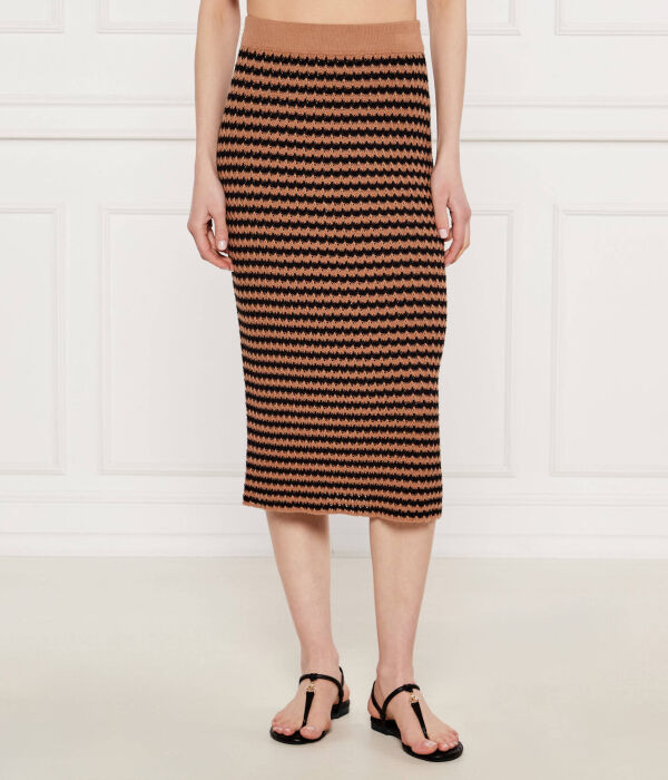 

Юбка становится больше Weekend Max Mara, коричневый
