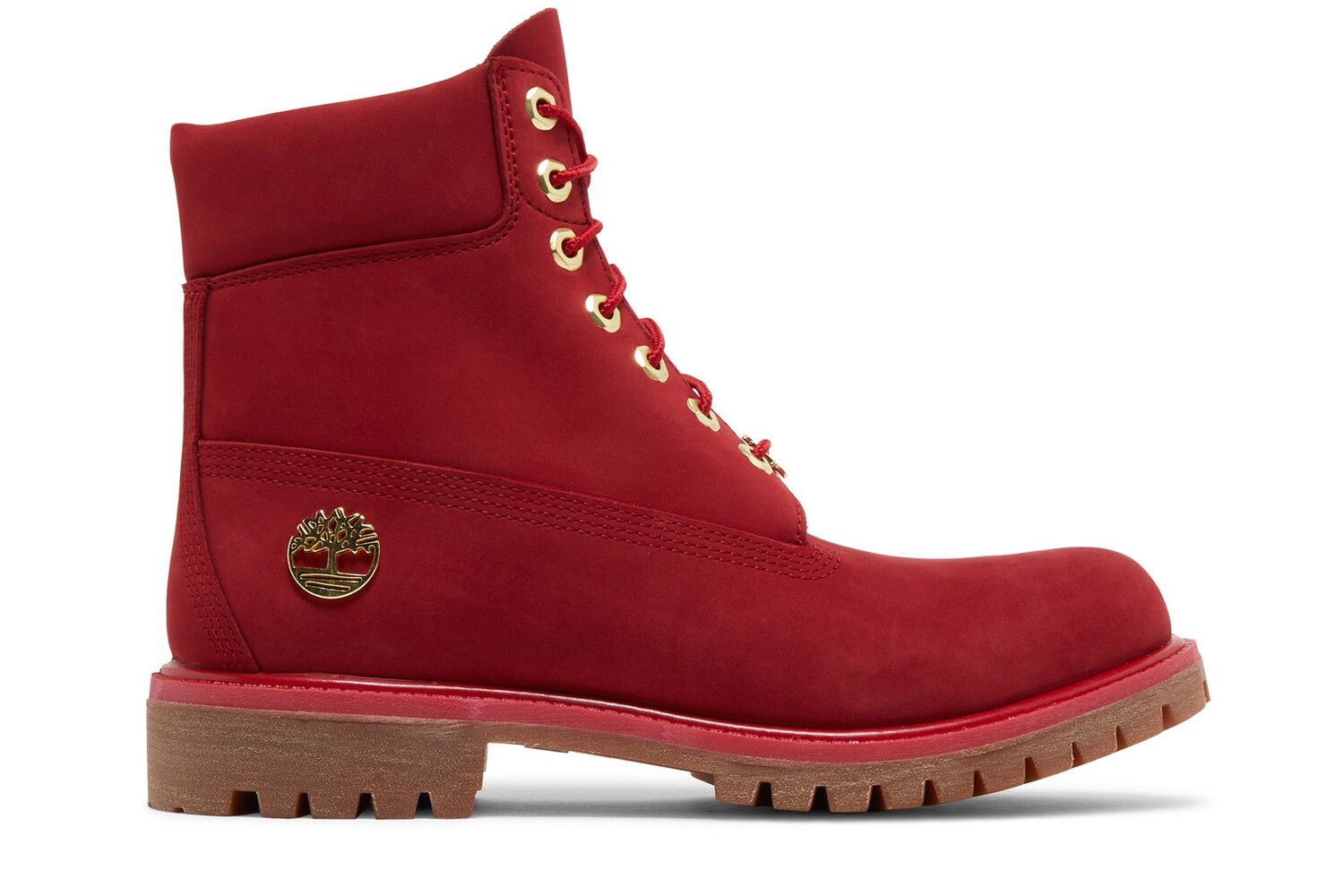 

Ботинки Timberland Premium Dark Red, красный