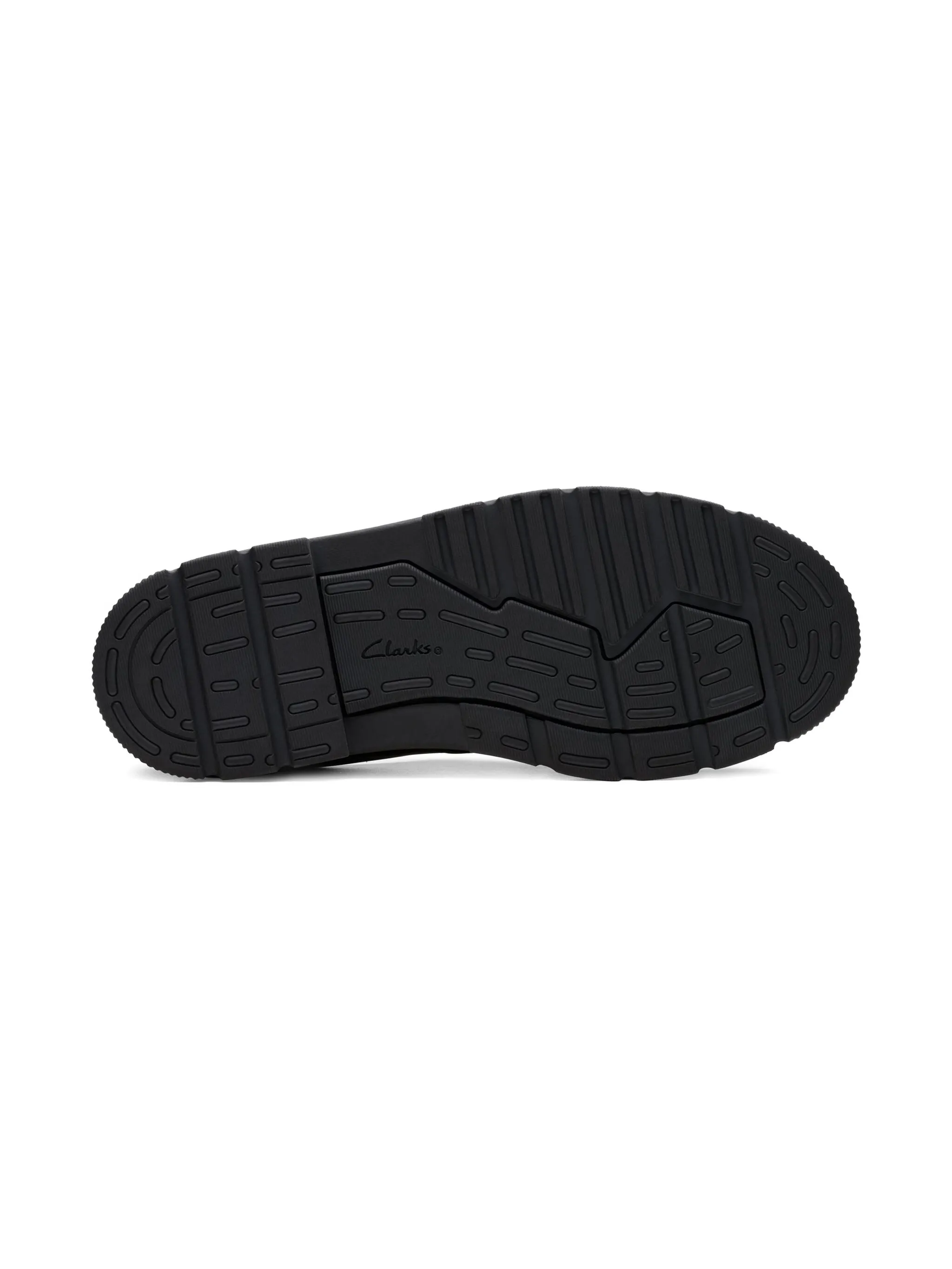 Туфли дерби Lorcam Loop на шнуровке Clarks Kids, черный — фото 2