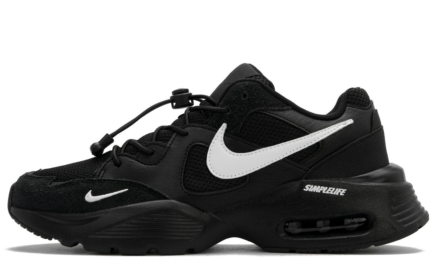 

Nike Кроссовки Air Max Fusion Low top мужские черно-белые