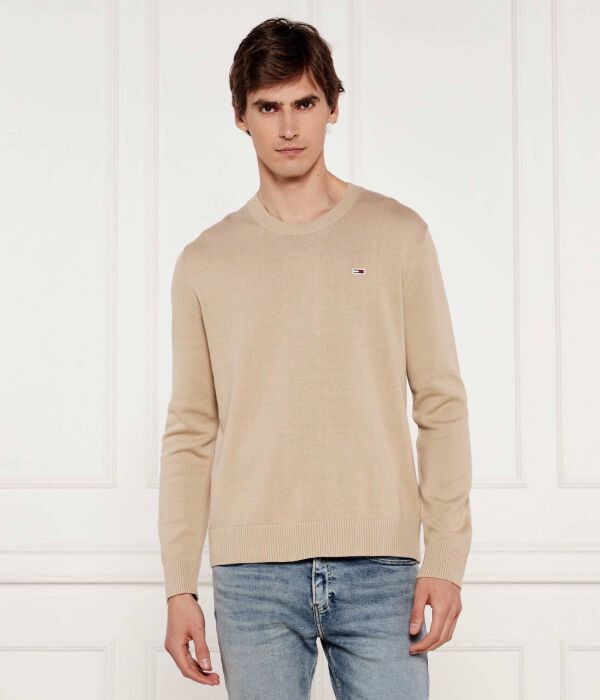 

Свитер Slim fit Tommy Jeans, желтый