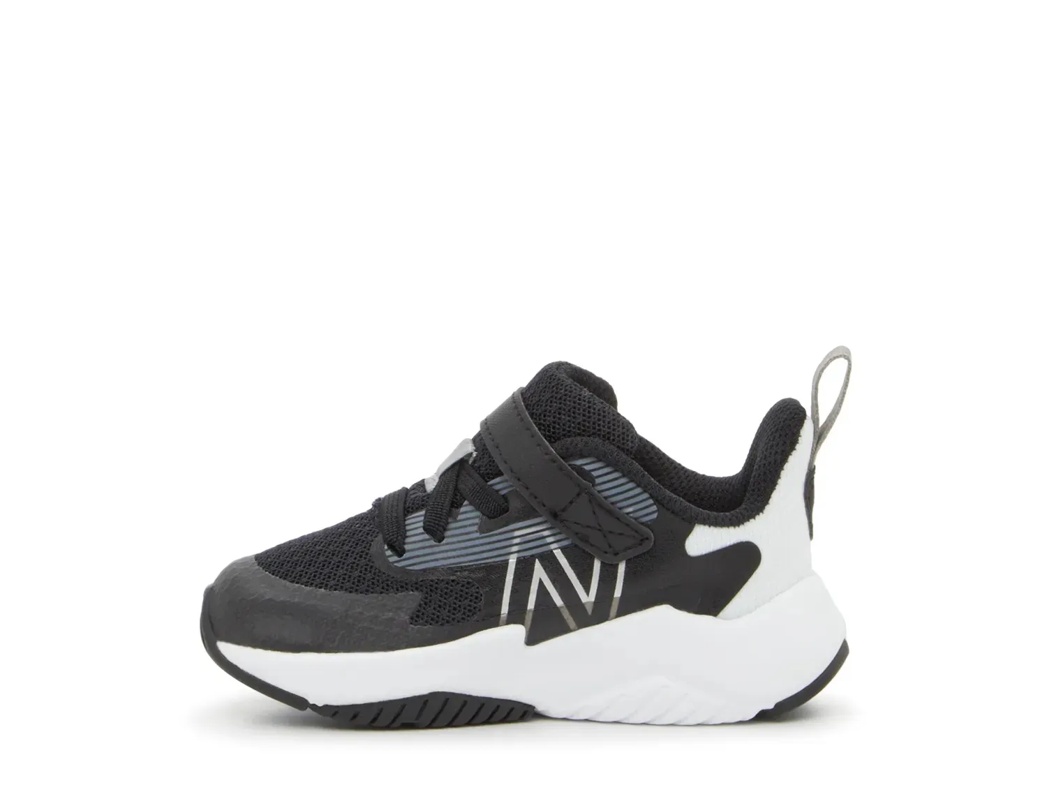 Кроссовки New Balance Rave Run v2 — детские, черные/белые — фото 3
