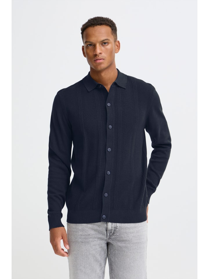 

BLEND Вязаный свитер BHBaron темно-синего цвета