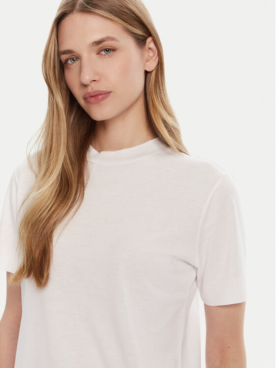 Футболка regular fit LV044B206G Calvin Klein, белый — фото 4