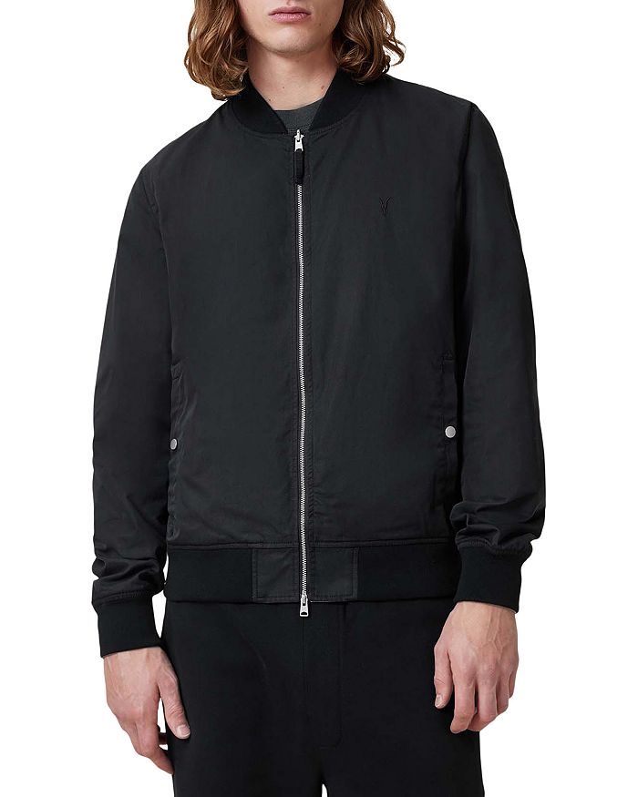 

Двусторонняя куртка-бомбер Bassett ALLSAINTS, черный
