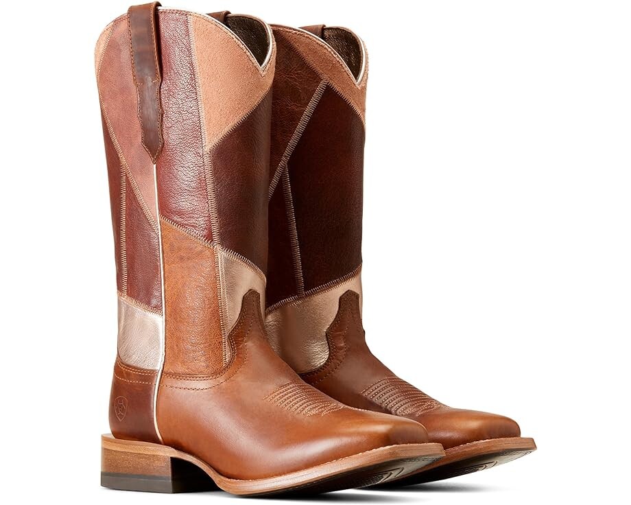 

Ботинки Ariat Frontier Patchwork Western Boot, цвет Dapper Tan