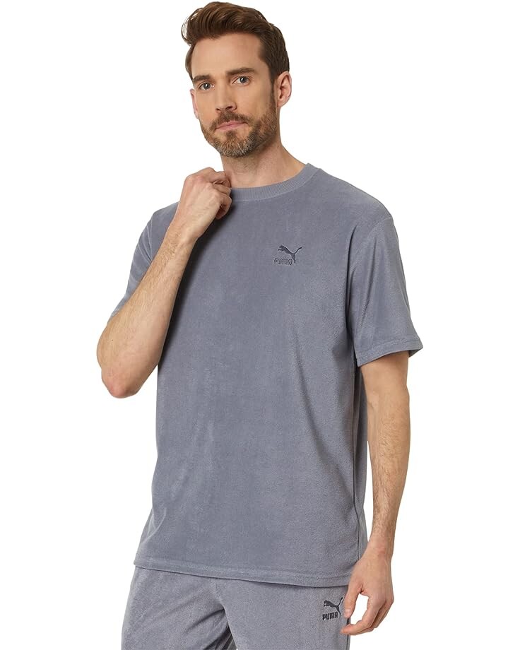 

Футболка PUMA Classics Toweling, серый