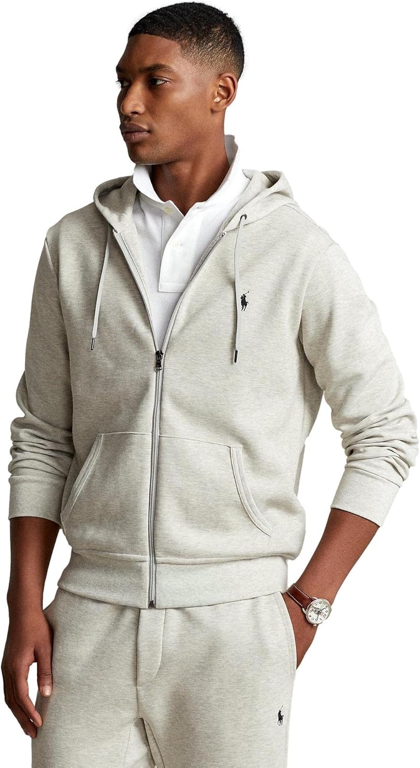 Толстовка с капюшоном и молнией на всю длину POLO RALPH LAUREN, Ralph Lauren Grey — фото 2