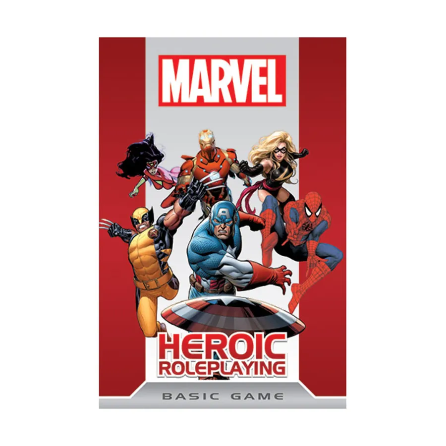 

Marvel Heroic Roleplaying Basic Game, Marvel Heroic Roleplaying, мягкая обложка