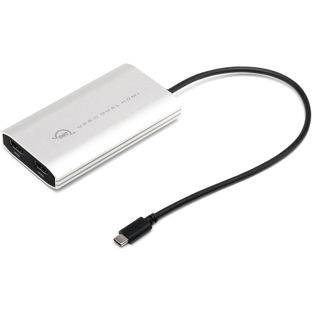 

OWC USB-C to Dual HDMI 4K Display Adapter OWCCADPDL2HDMI