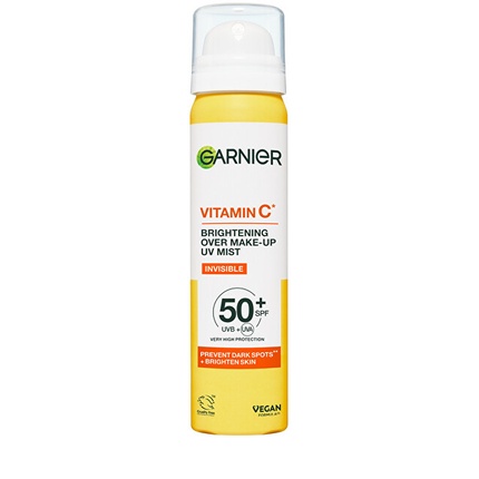 

Осветляющий УФ-спрей для макияжа Spf 50+ с витамином С, 75 мл Garnier