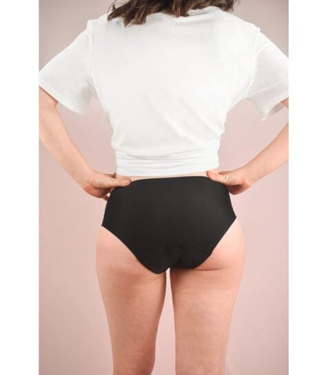 

Трусики менструальные ClariUnderwear, натуральный хлопок, черные, размер L Claripharm