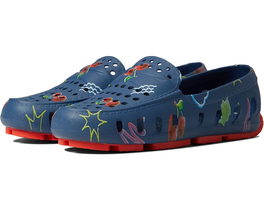 

Лоферы Floafers Kids Prodigy - Crayola, цвет Navy Peony Cherry