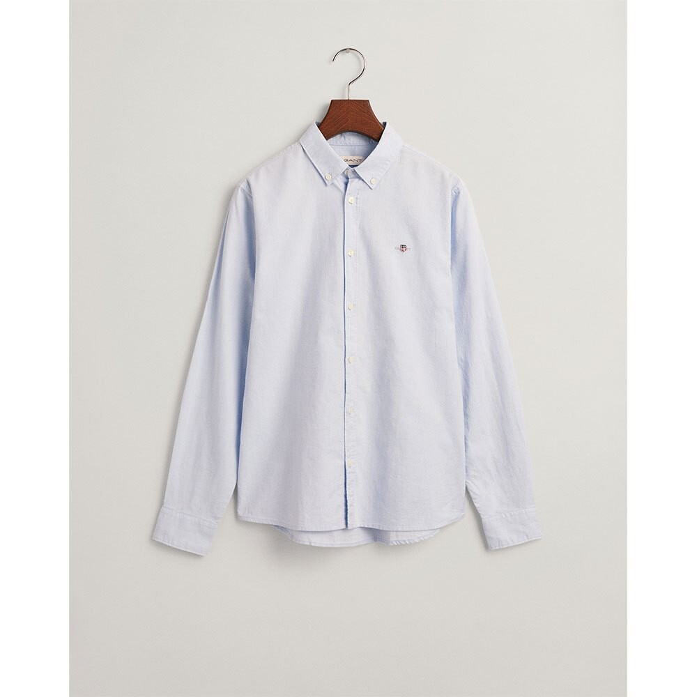 

Рубашка с длинным рукавом Gant Shield Oxford Bd Teen, синий
