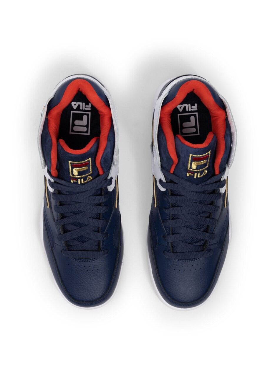 Высокие кеды FILA High-Top Sneakers M-Squad, темно-синий — фото 4