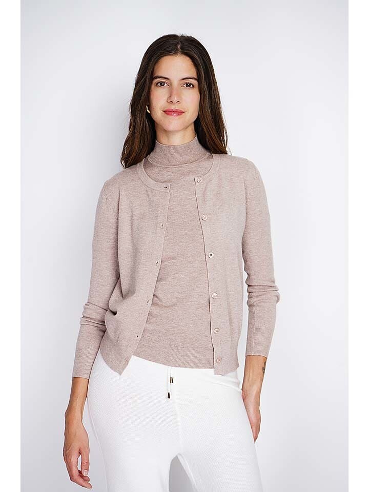 

Кардиган William de Faye Twinset, песочный