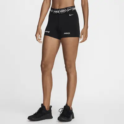 

Шорты Nike Pro, цвет Black/Iron Grey/White/White
