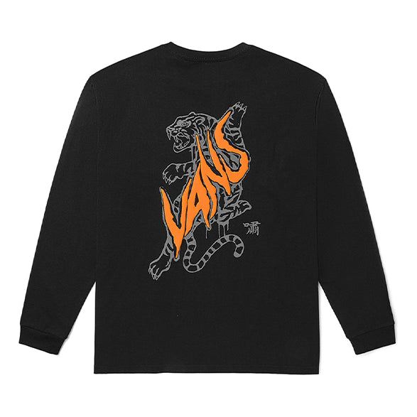 

Футболка Vans Unisex Embroidery Logo Round-neck Sweateshirt Black, черный