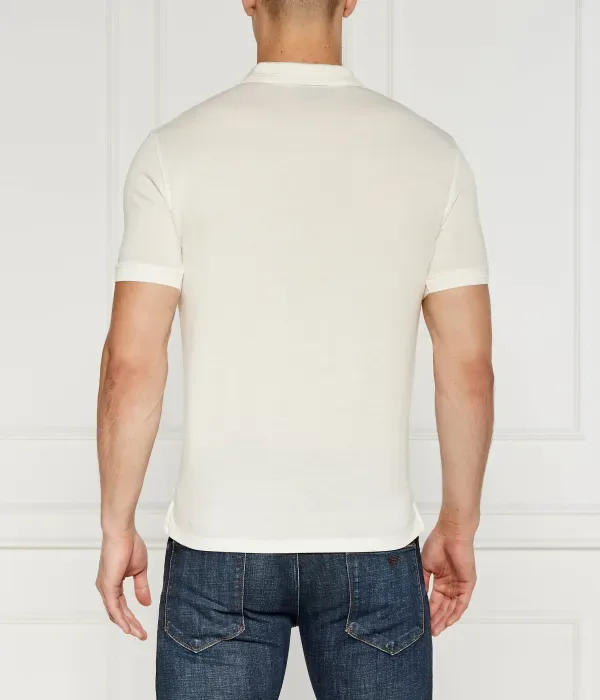 Полюс regular fit Emporio Armani, белый — фото 4