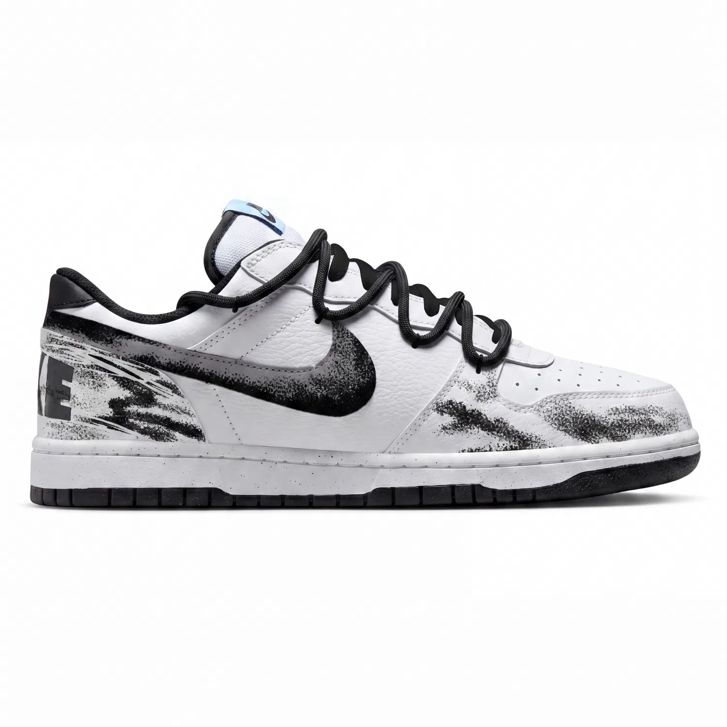Кроссовки Nike Big Black White Prologue Black — фото 4