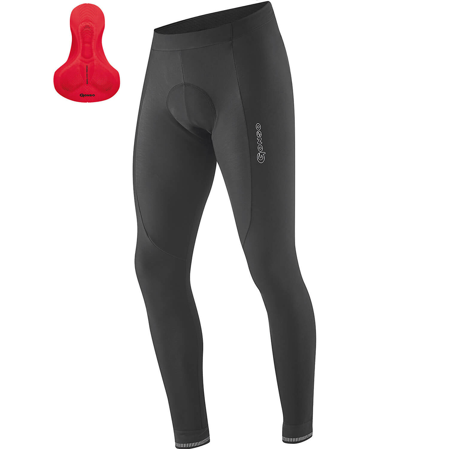 

Брюки Gonso Radhose Sitivo Tight Red, черный