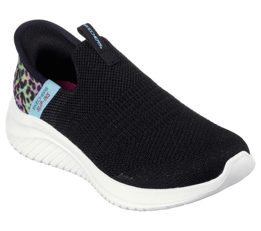 

SKECHERS Детские кроссовки ULTRA FLEX 3.0 COLORY WILD, черные/разноцветные