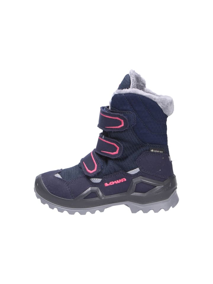 LOWA Зимние ботинки MILO EVO GTX HI JR синего цвета — фото 2