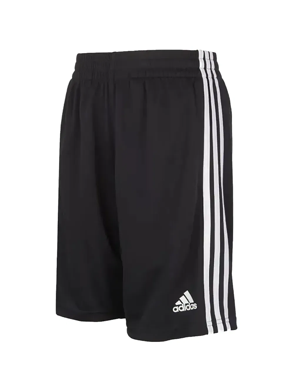 Классические шорты в три полоски Adidas Kids, черный