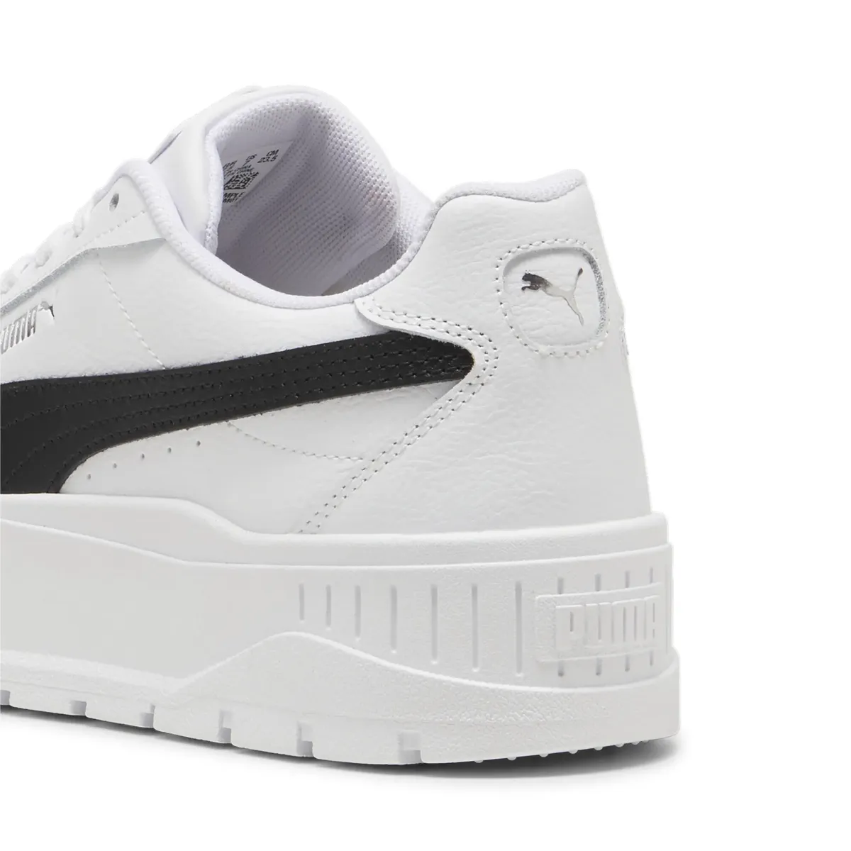 Кроссовки PUMA "Karmen II Leather Sneakers Women", белый — фото 4