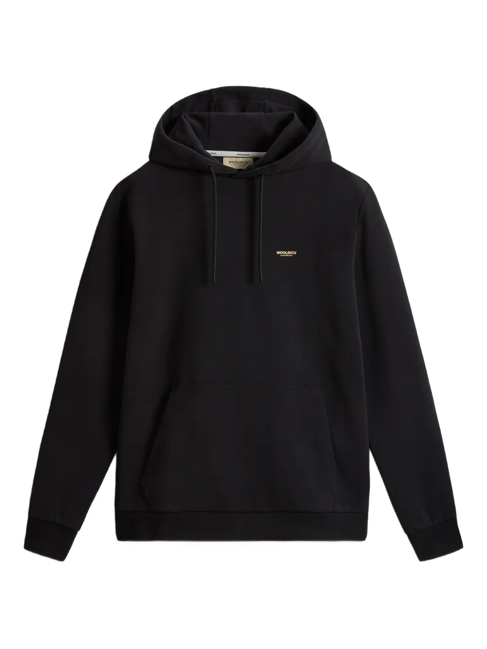 

Худи с логотипом WOOLRICH, черный