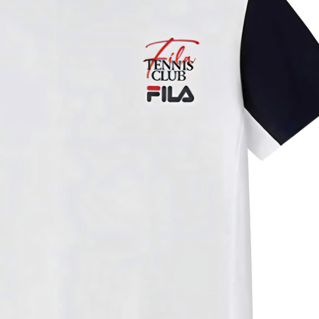 Футболка для подростков FILA KIDS, белый — фото 4