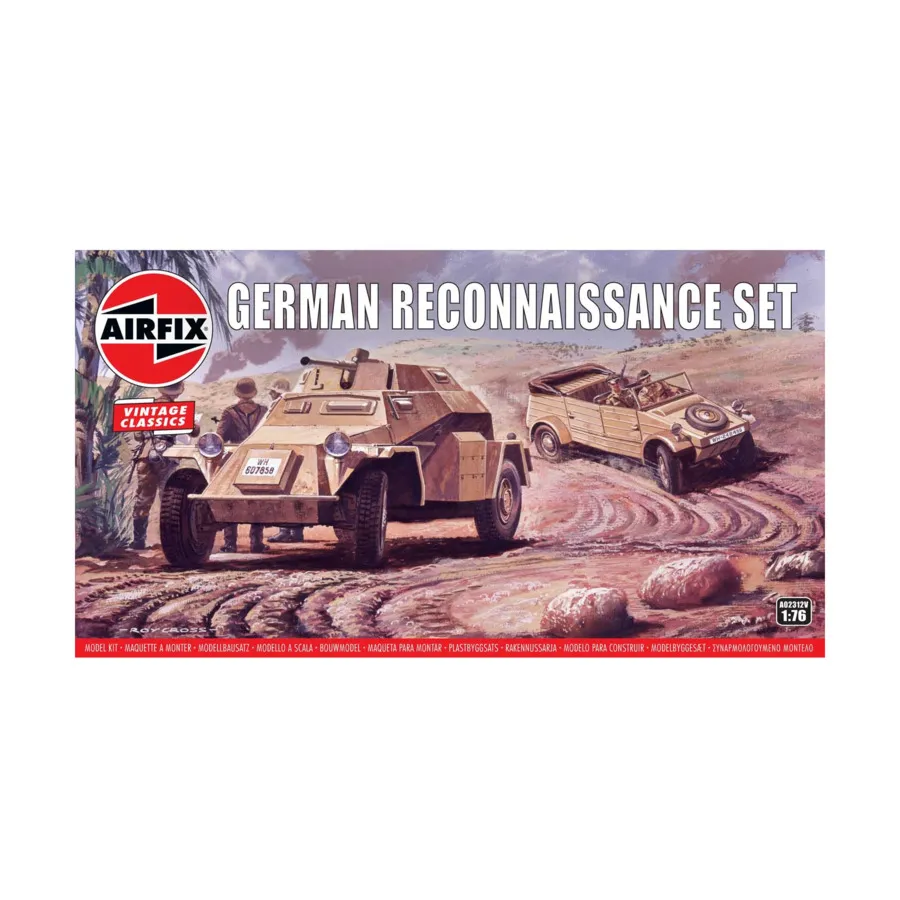 

Немецкий разведывательный набор, Vintage Classics (1:76) (Airfix)