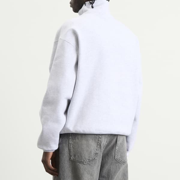 Толстовка на молнии из грогрена Jacquemus, серый 2 — фото 3