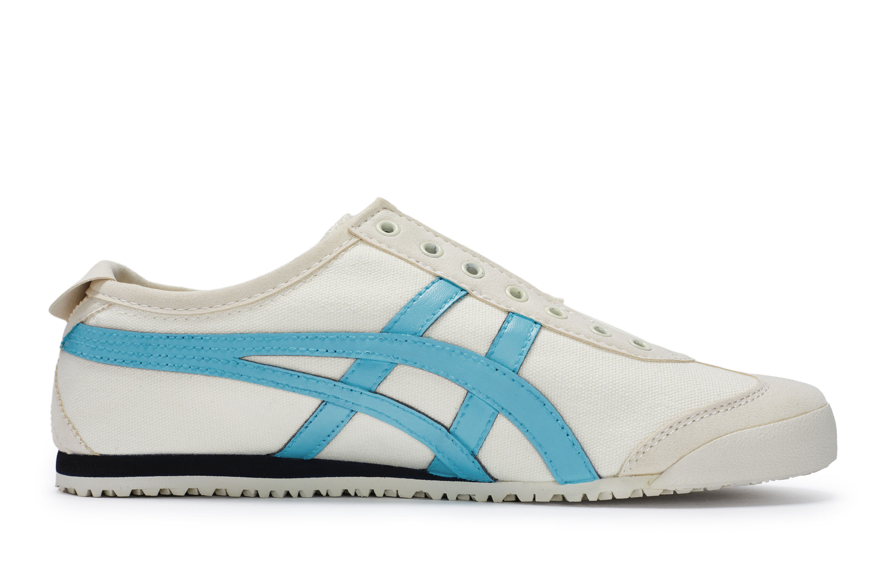 

Кроссовки Onitsuka Tiger MEXICO 66 Lifestyle Shoes Unisex Low-top Beige/Blue, бежевый/синий