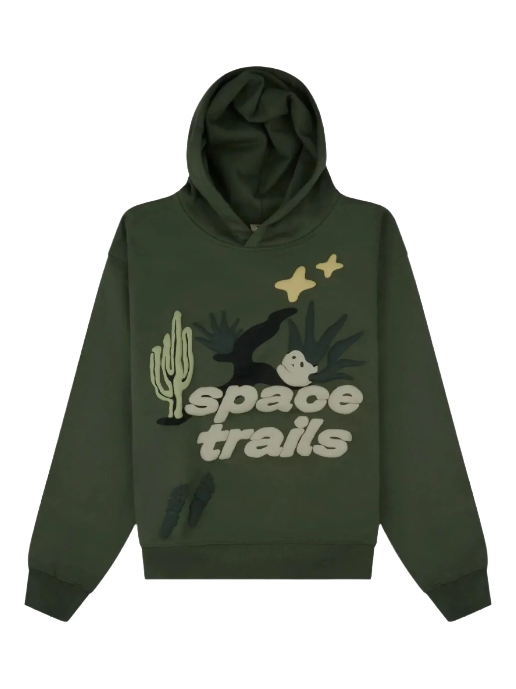 

Худи с логотипом Broken Planet, зеленый