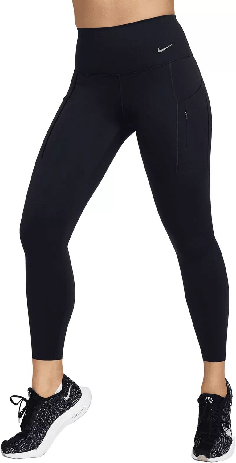 

Женские леггинсы Go Therma-FIT с завышенной талией Nike Go Therma-FIT размером 7/8, черный