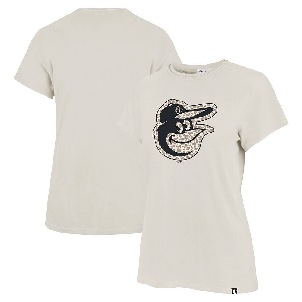 

Женская футболка '47 Oatmeal Baltimore Orioles Imprint Frankie 47 Brand, цвет Orl Multi