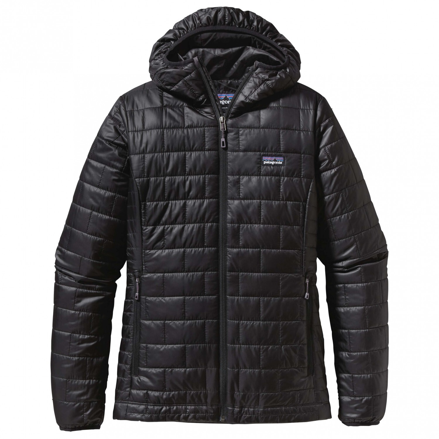 

Куртка из синтетического волокна Patagonia Women's Nano Puff Hoody, черный
