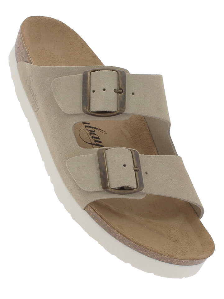 Мюли Sunbay Leder Trefle, бежевый
