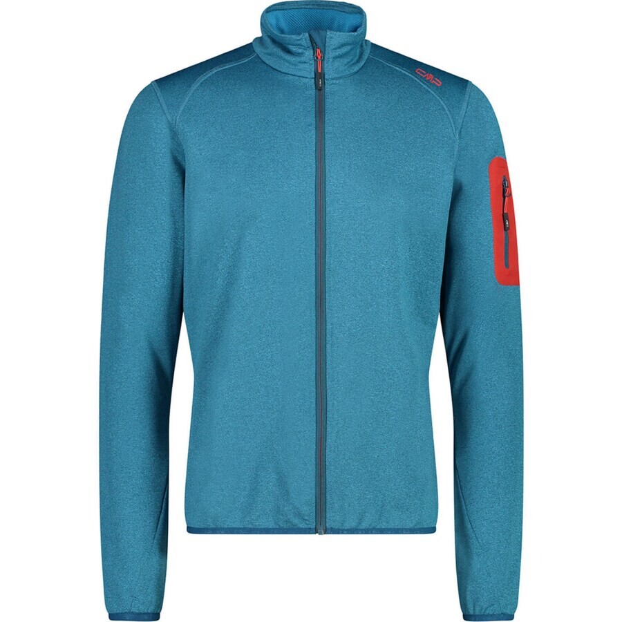 

Флисовая куртка CMP Athletic Fleece Jacket Gridtech, цвет cyan blue