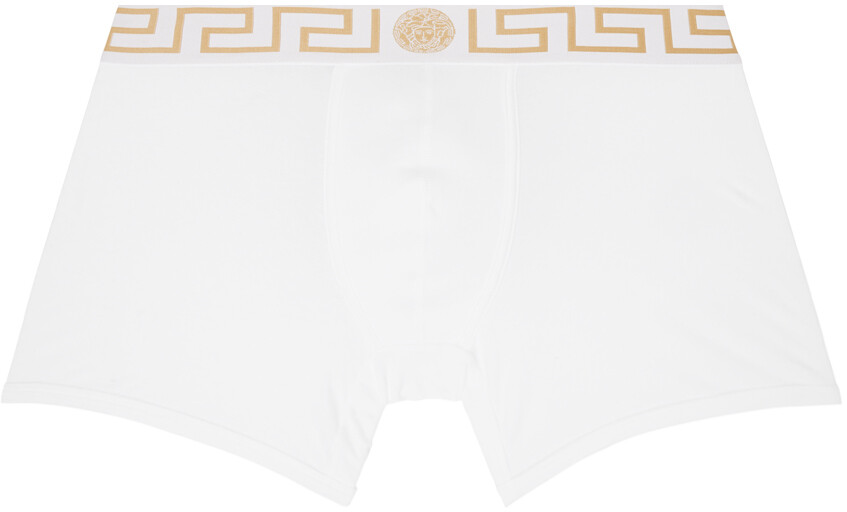 

Длинные боксеры Greca Border Versace Underwear