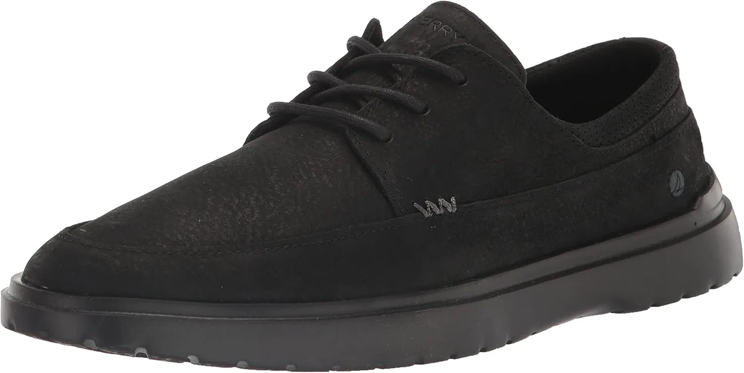 Мужские лодочные туфли Sperry Cabo II Oxford, Blackout.