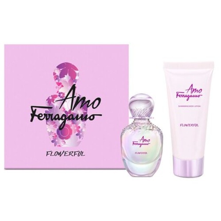 

Набор спрея и лосьона для тела AMO Flowerful EDT для женщин 30 мл Salvatore Ferragamo
